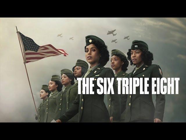 The Six Triple Eight (2024) Movie ||  Ebony Obsidian, Kerry Washington, Dean N || Review and Facts