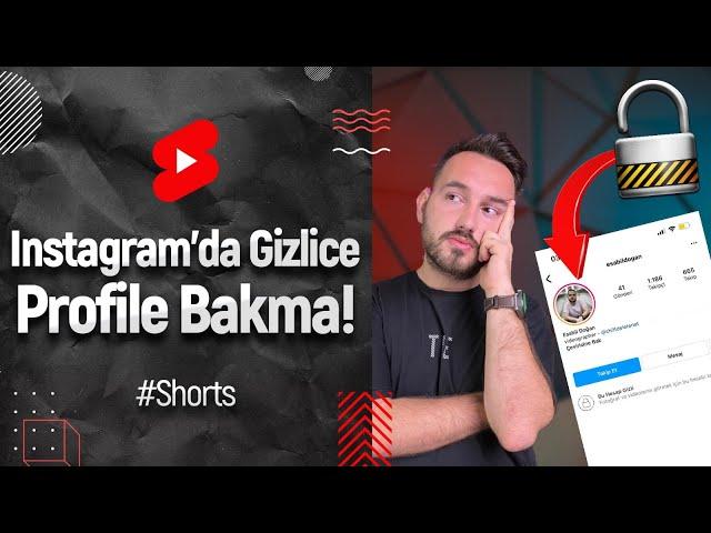 Instagram'da gizlice profile bakma! - Eski sevgililer üzgün 