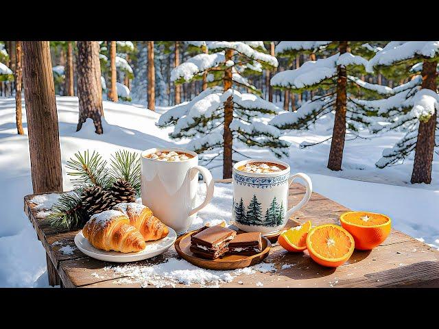 Christmas Jazz  Relaxing Christmas Bossa Nova Music at Winter Coffee Shop Ambience for Great Moods