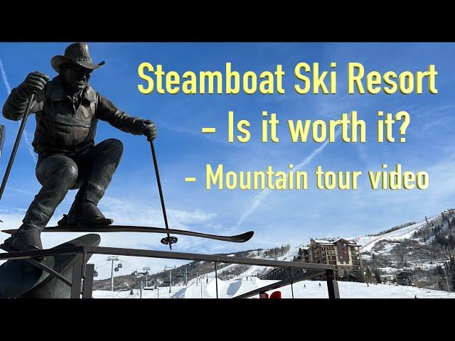 Steamboat Ski Resort - Is It Worth It? (4K, Insta360)