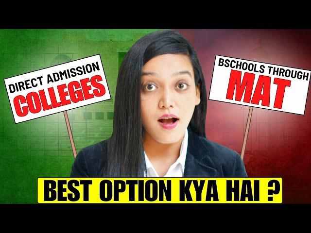 Direct Admission MBA Colleges Vs Colleges Through MAT 2025 Which Is Best For You? #mba #bschools