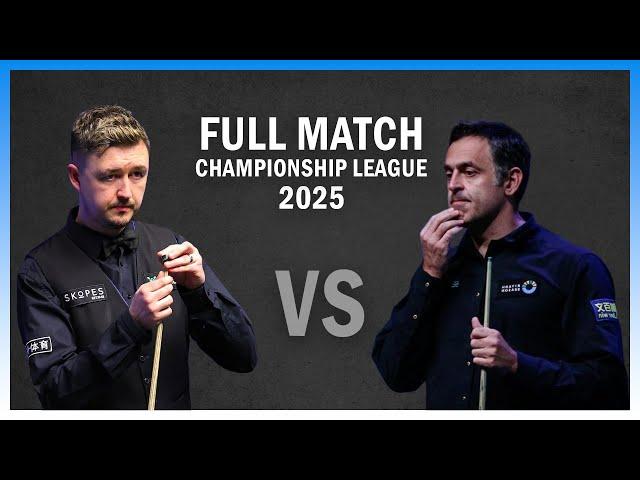 Ronnie O'Sullivan vs Kyren Wilson Full Match Championship League 2025 Snooker Highlights