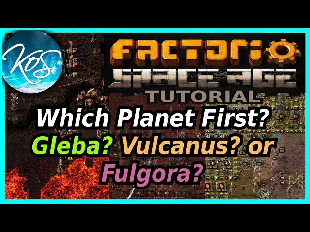 Which Planet First? Plantetary Order & Why Tutorial - Factorio Space Age DLC 2.0