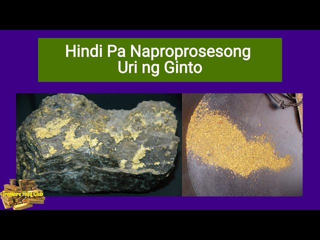 Mga Hindi pa Naproprosesong Ginto na itinago ni Yamashita