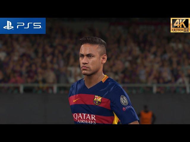 Pro Evolution Soccer 2016 (PS5) - Real Madrid vs Barcelona [4K 60 FPS HDR] - Gameplay