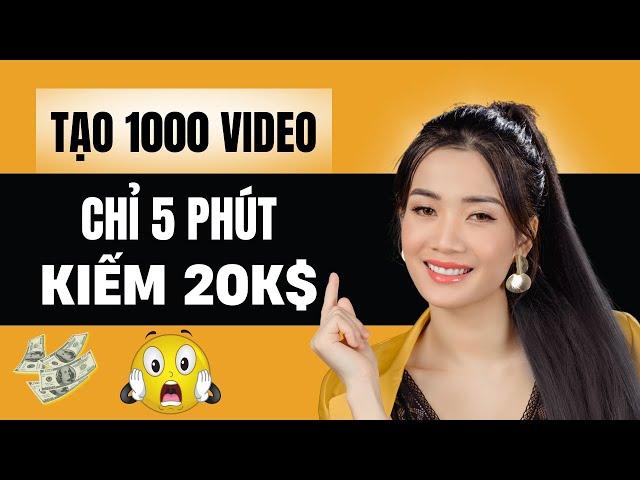 Hướng Dẫn tạo 1000 Video Chỉ 5 Phút Với Chat GPT + Canva Kiếm Tiền Youtube