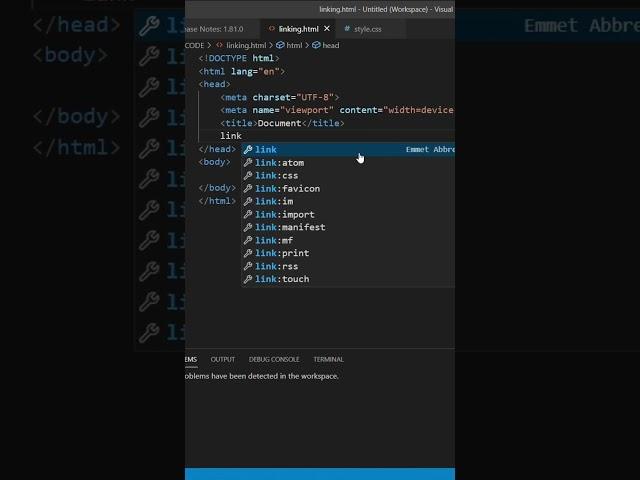 How to link css to html in vscode | How to link css to html | html beginner tutorial