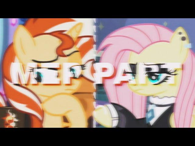 Goth Fluthershy & Sunset Shimmer (Mep parts 13 and 15)