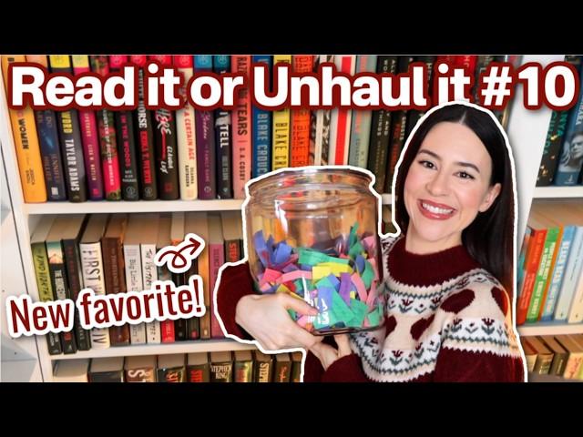 Read It or Unhaul It 2024 Finale: I Found a Surprising 5-Star Favorite in This Reading Vlog! 