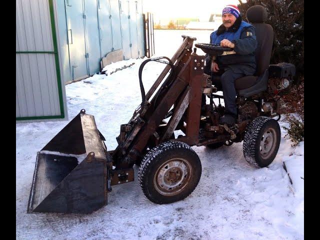 самодельный мини погрузчик ЧЕРТЕЖИ