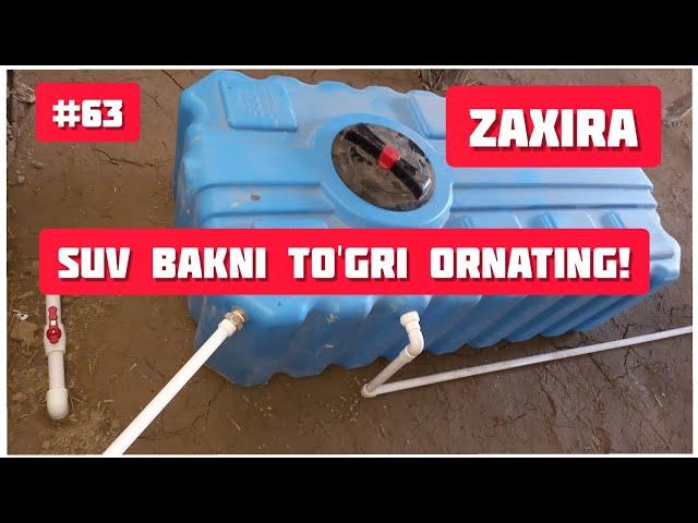 ZAXIRA SUV BOKINI TO'GRI O'RNATISH