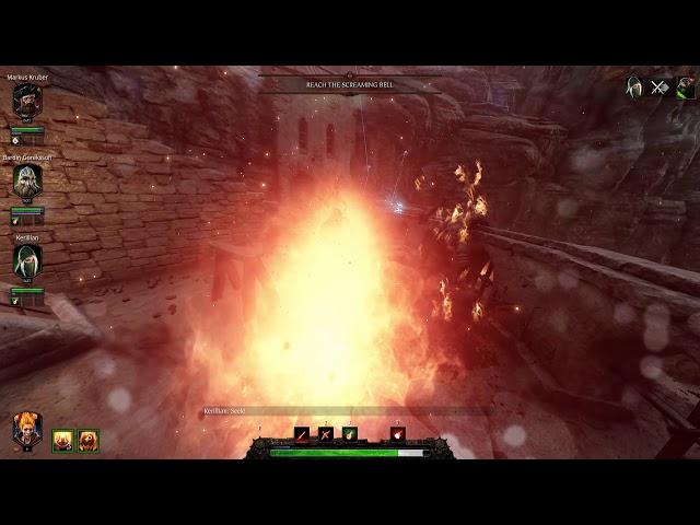 Warhammer Vermintide 2 Gameplay part 7 Sienna Fuegonasus Battle Wizard - No Commentary