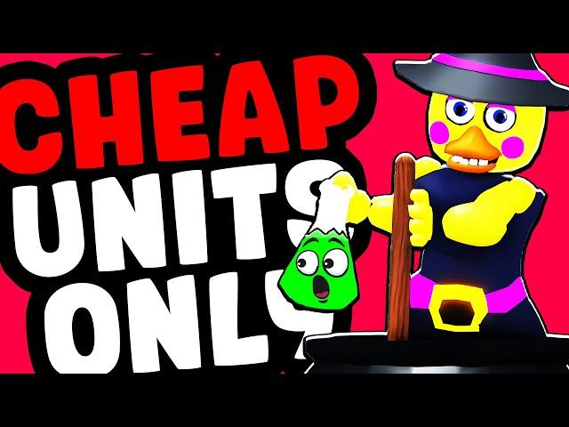 CAN CHEAP UNITS BEAT EVERY GAME?! (Five Nights TD)