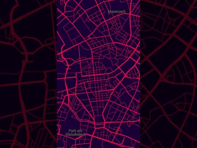 Different base maps in Berlin #map #geography #berlin #germany #deutschland  Source: snazzy maps