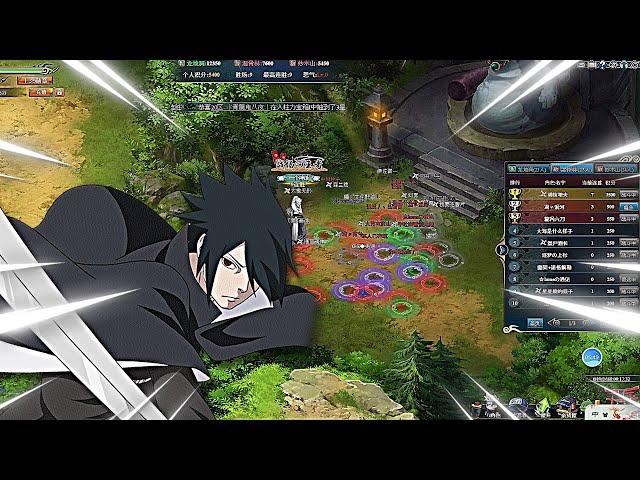 Sasuke Shinden DESTROY EVERYONE! 44 Wins on Sage World | Naruto Online