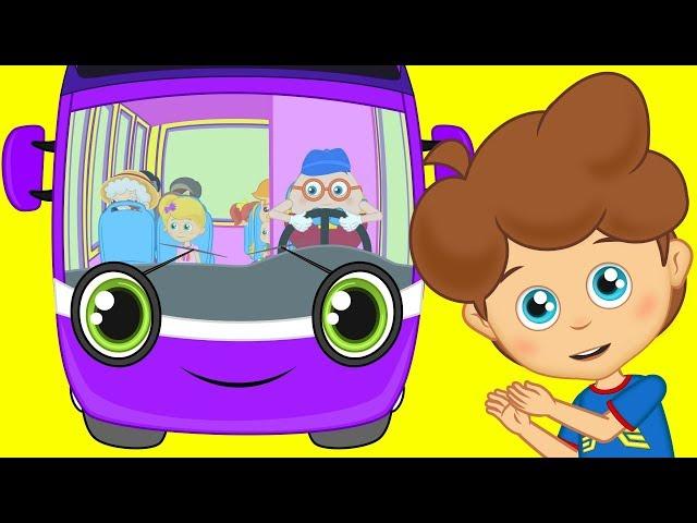 Wheels on the Bus - Kids Songs