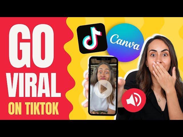 Canva for TikTok | How to make an Awesome VIDEO with SOUND Effects | EASY Canva Tutorial