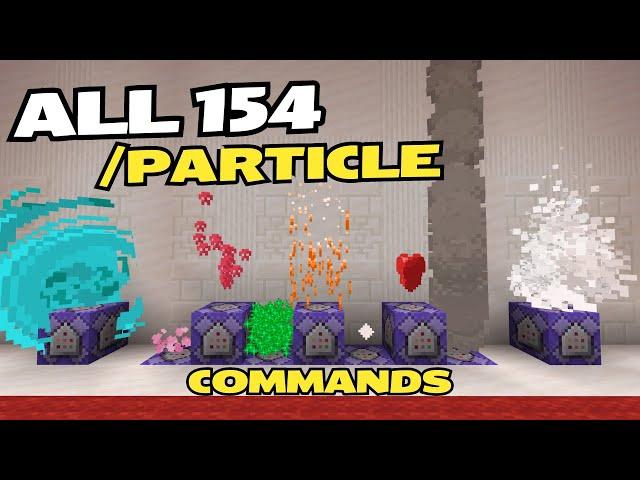 Every Particle Command in 1.21 Minecraft Bedrock