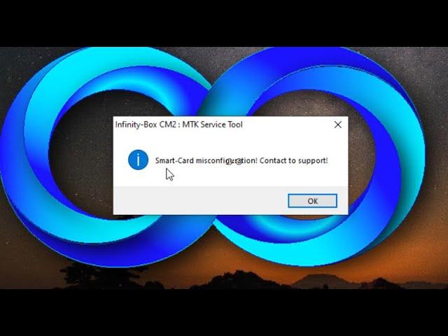 smart-card misconfiguration! Contact support! fix 100%