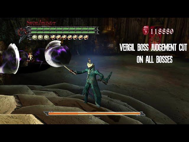 Boss Vergil Judgement Cut End to all Bosses - Devil May Cry 3 Speical Edition