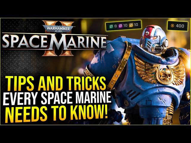 Warhammer 40K Space Marine 2 - Tips & Tricks You NEED To Know!