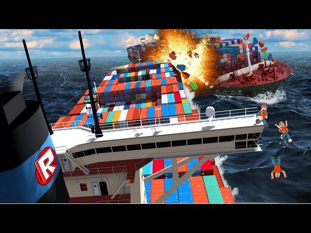 Roblox | SAVING PEOPLE FROM SHIP CRASH! (Roblox Adventures)