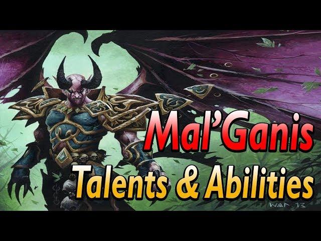 Mal'Ganis All talents and Abilities revealed.