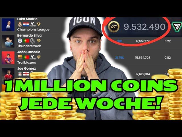 SCHNELL 1 MILLION COINS MACHEN! BESTE METHODE!  EA FC 24 TRADING TIPPS 