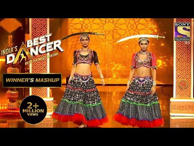 Saumya & Vartika's Stunning Folk Dance On 'Resham Ka Roomal' | India’s Best Dancer 2|Winner's Mashup