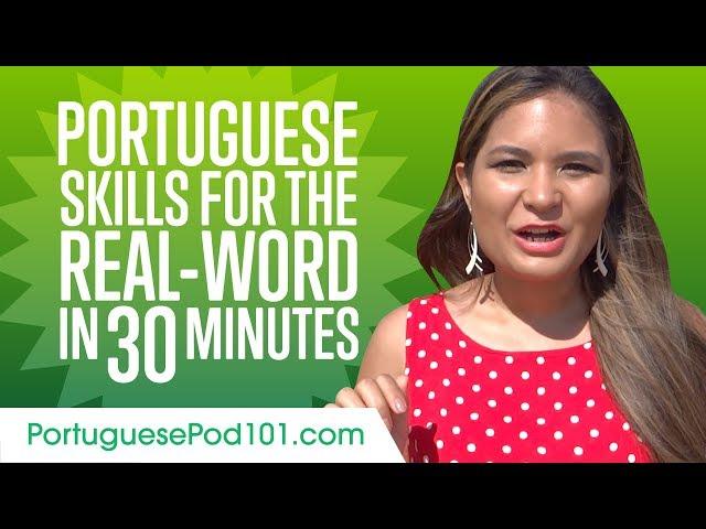 Portuguese Skills for the Real-Word: Spoken Portuguese Practice