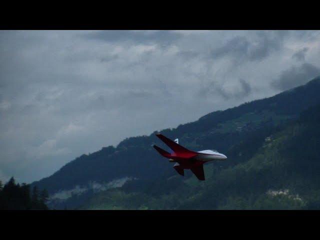 SUKHOI SU-27 RC TURBINE MODEL JET SWISS MASTER INTERLAKEN