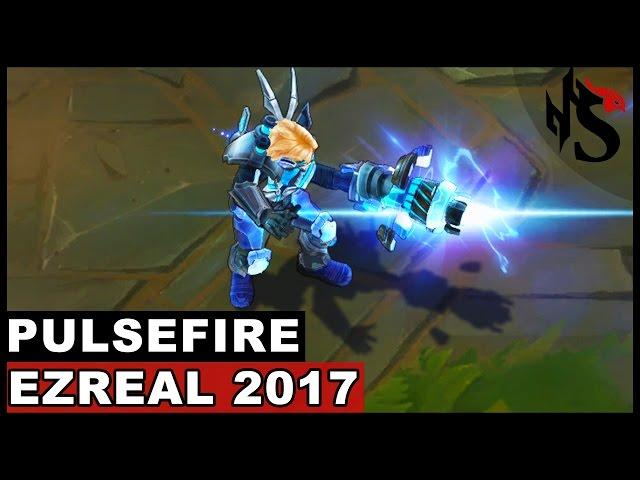 Pulsefire Ezreal Ultimate Skin Update 2017 (League of Legends)