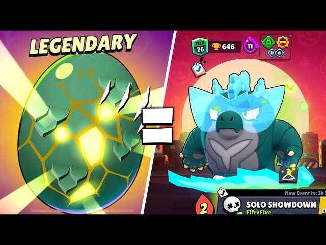 GODZILA BUZZ = 1 LEGENDARY MONSTER EGG | Brawl Stars