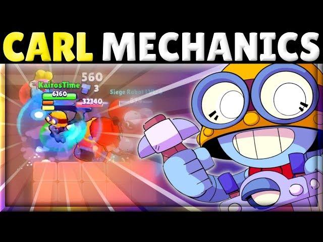 How to Use Carl! | Tech & Mechanics! | HIGHEST DPS in Brawl Stars?! | Long-Ranged TANK?!