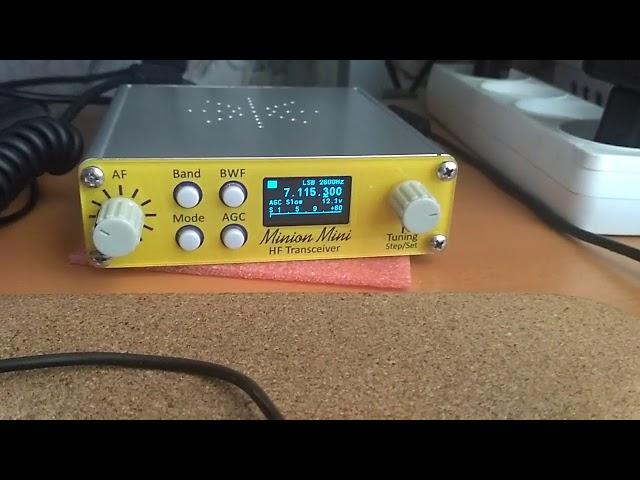 QSO -Test work QRPver Minion Mini DC-3001