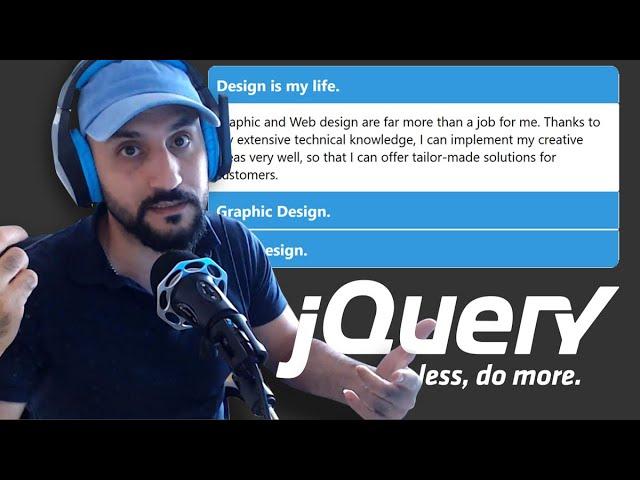 [01] - Learn JQuery with examples: FAQ Script [ARABIC]