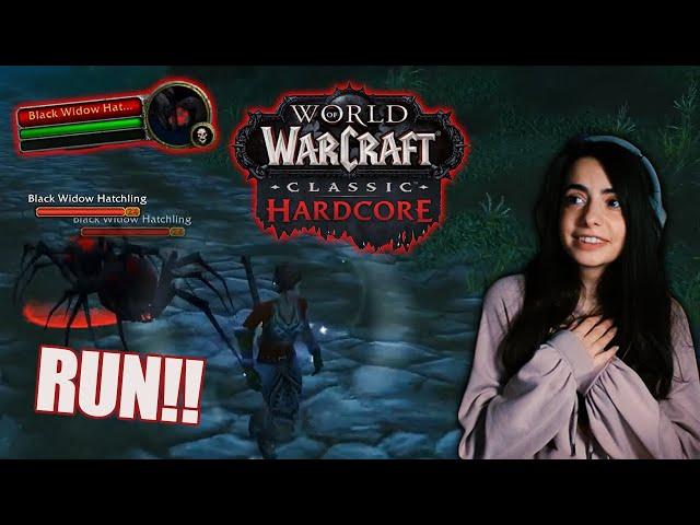 Exploring Gone Wrong! Spiders Nearly End My Journey | World of Warcraft Classic Hardcore #7