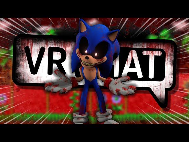 SONIC.EXE IS COMING FOR EVERYONE IN VRCHAT! | Sonic the Hedgehog  - Funny moments -