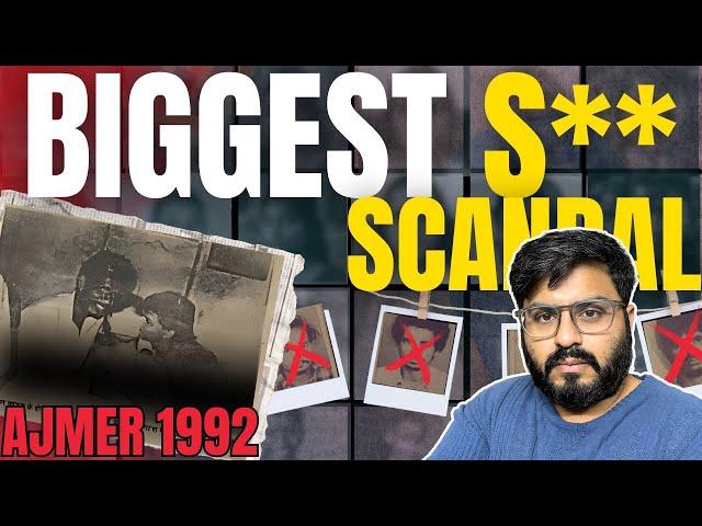 The Shocking True Story Of The 1992 Ajmer Scandal | TRUE CRIME STORIES | India's Craziest Stories #9