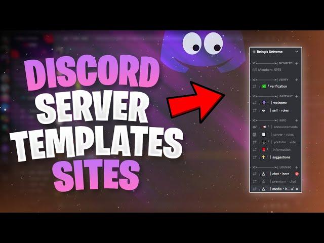 Best Custom Discord Server Templates Sites You Should Try!