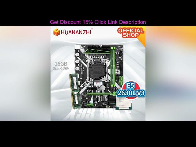 Review HUANANZHI X99 8M F X99 Motherboard with Intel XEON E5 2630L V3 with 1*16G DDR4 RECC memory c