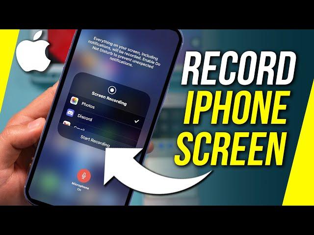 How To Record Your iPhone Screen