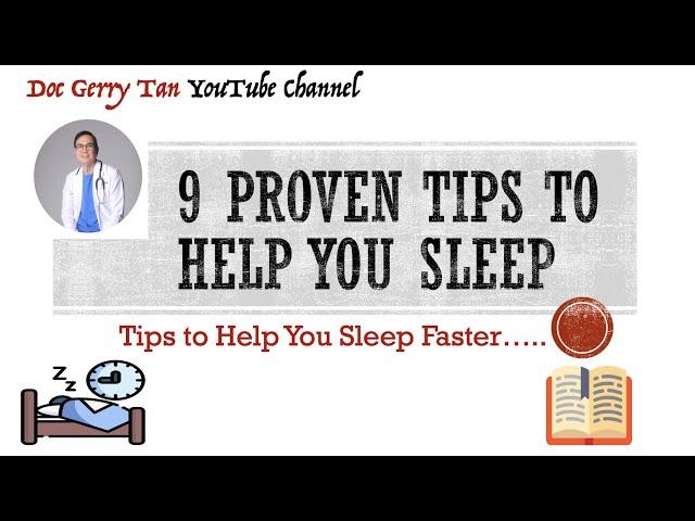 Simple Proven Tips to Help You Sleep Better and Faster