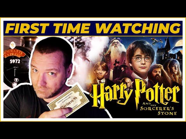 HARRY POTTER AND THE SORCERER'S STONE | First Time Watching | Movie Reaction | Commentary