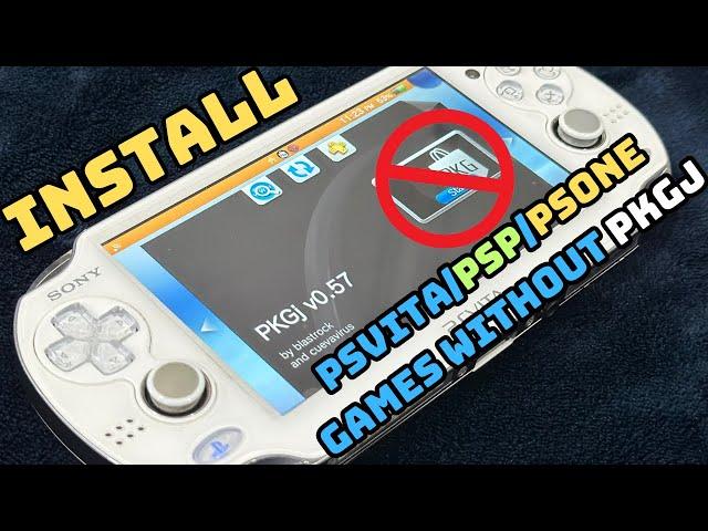 How to Install any game on Psvita not available on Pkgj