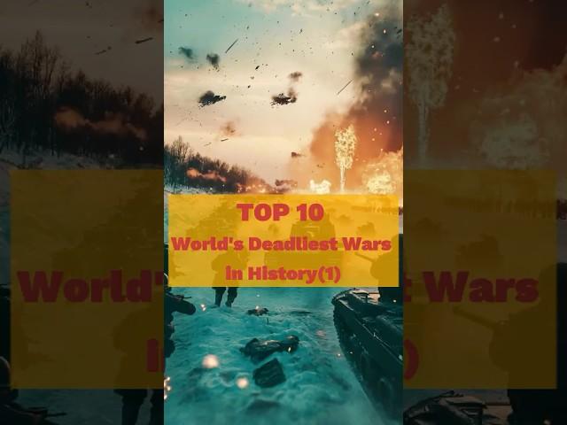  Deadliest Wars in History... (100M Dead?!) | Humanity's Darkest Moments-1