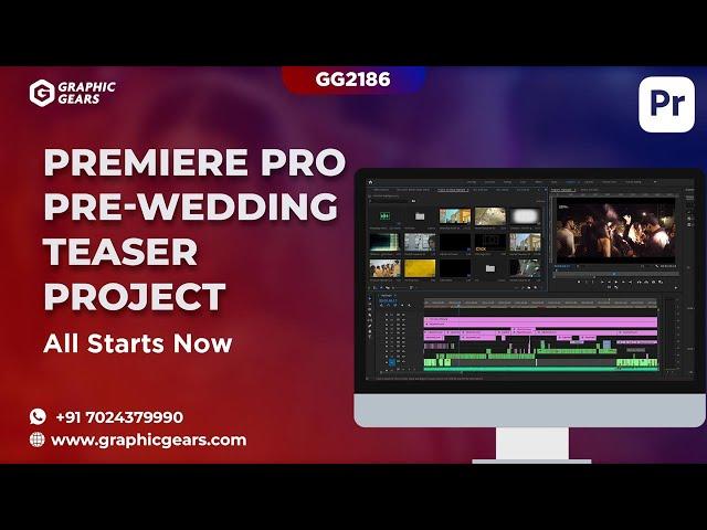 Cinematic Pre-Wedding Teaser Project For Premiere Pro - GG2186