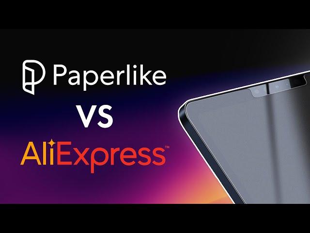 Paperlike versus cheap alternatives from AliExpress