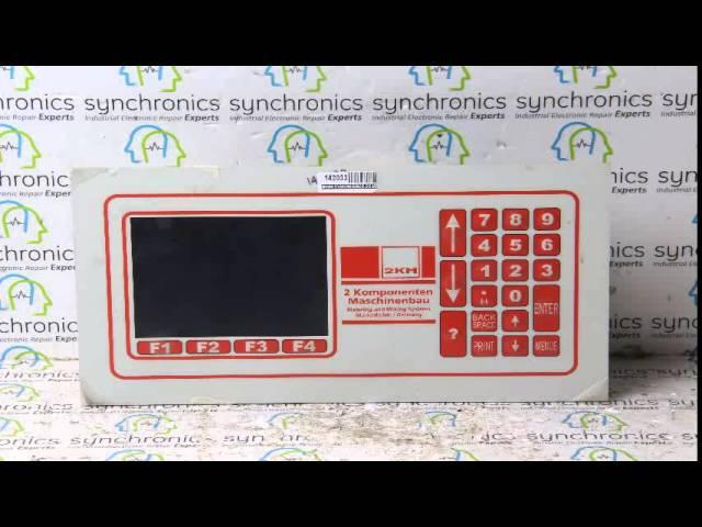 2 Komponenten Maschinenbau - Metering And Mixing System Card 2KM RESIN MC Controller Repaired at Sy