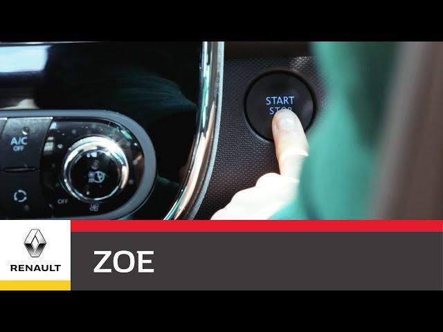 ZOE Expert - Starting the car